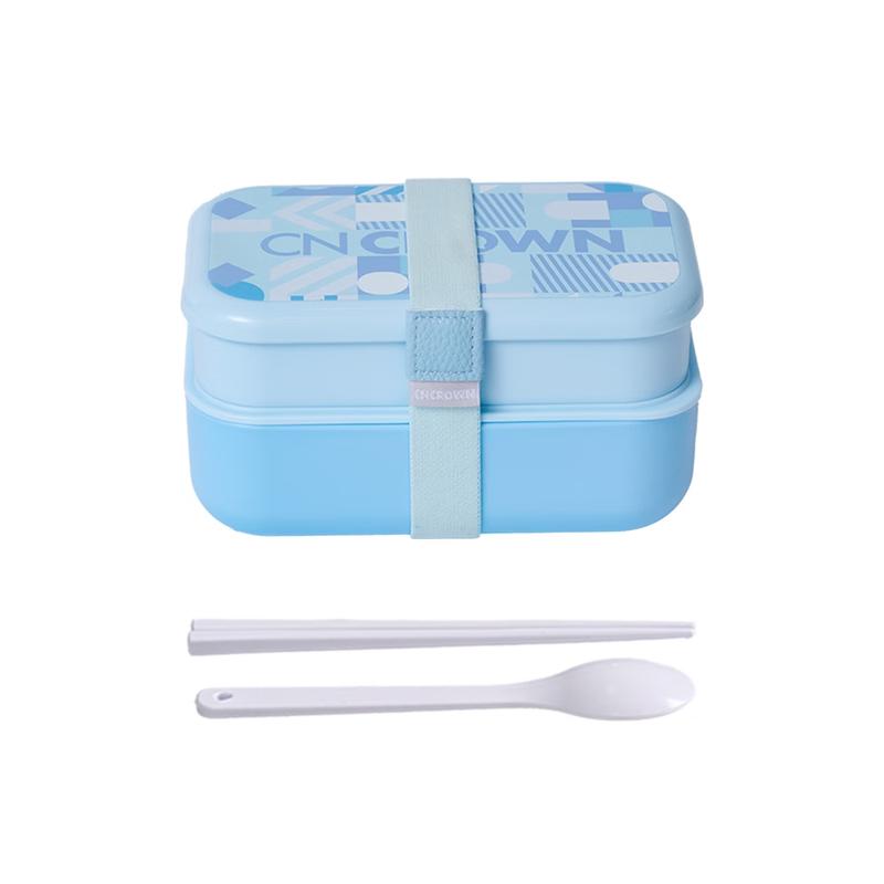 

CNCrown Aegean Blue Divided Lunch Box