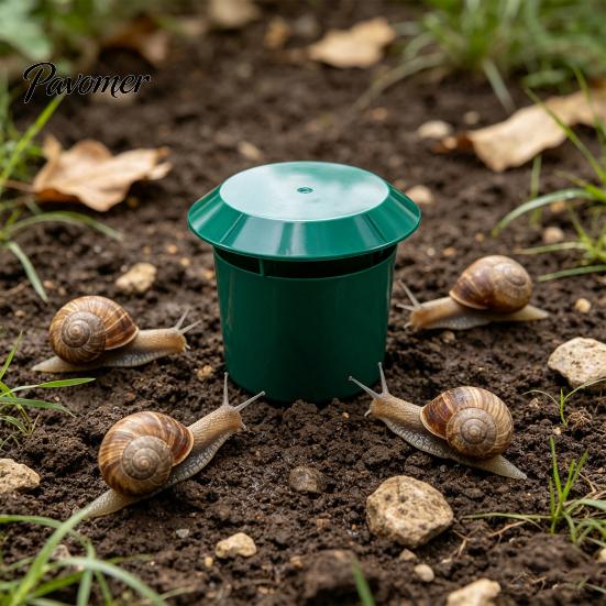 Reusable Snail Catcher Beer Bait Trap, Catcher, Not Included, Garden Slug Trap Physical for Slugs, Gardens, Vegetable Patches, Orchards Organic