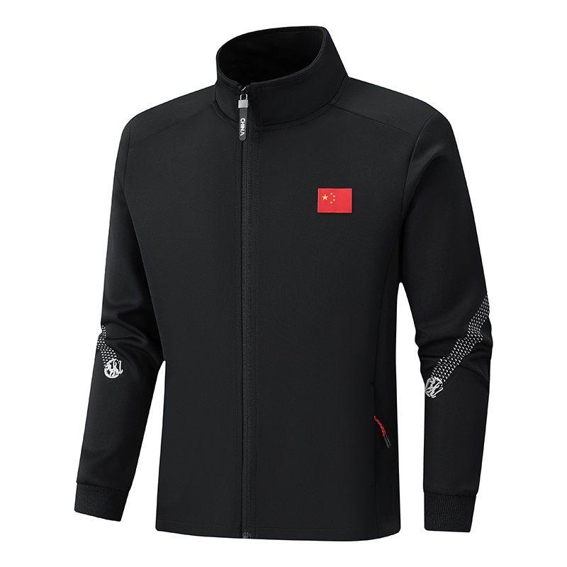 Unisex Autumn Sportswear Set for Students and Coaches: Martial Arts Uniform and Casual Wear.