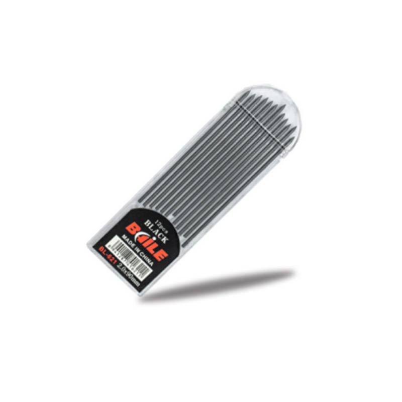 Black Tech Multi-Color 2.0mm Automatic Graphite Pencil with Replaceable Lead - No Sharpening Needed, Ideal for Drawing & Engineering