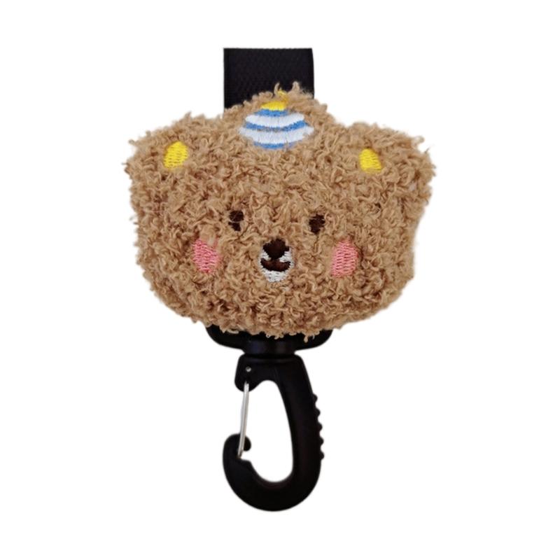 Strollers Clips and 360 Degree Loop for Hanging Bags Purse and Shopping Pram Clip Universal for Pushchair Organizer Hook