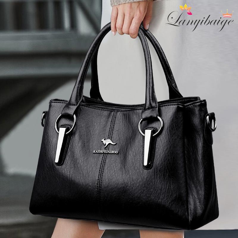 High Quality Cow Leather Ladies Handbags Fashi Luxury Female Messenger Tote Bags Women Genuine Leather Shoulder Crossbody Sac
