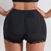 Hip-lifting Pants Women's Bottoms, Buttocks, Hips, Fake Butt Panties, Body Sculpting, Flat-angle Belly Pants, Lace Edge with Hip Pads
