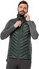Куртка Jack Wolfskin Passamani Down Vest M черная олива