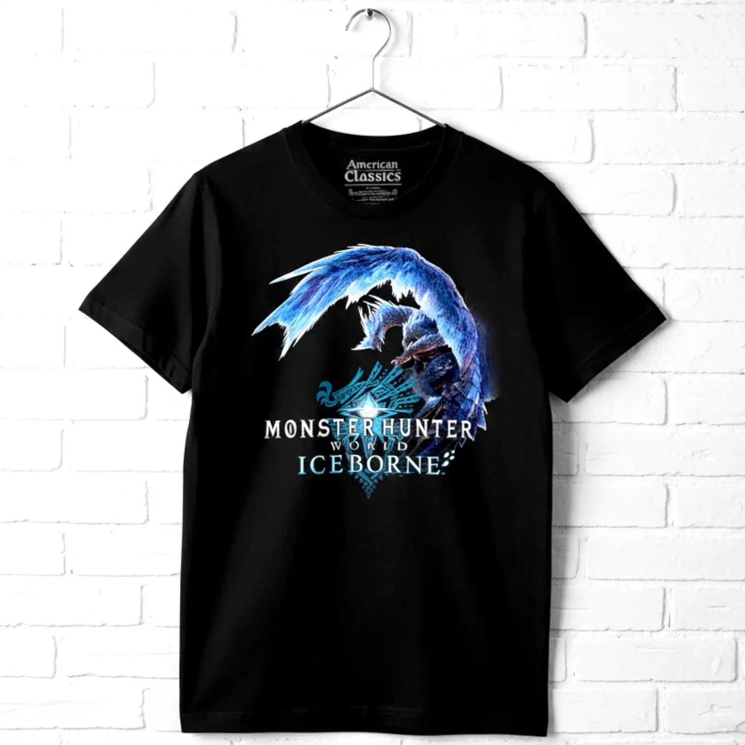 Monster Hunter Iceborne Velkhana Dragon Men s T Shirt S
