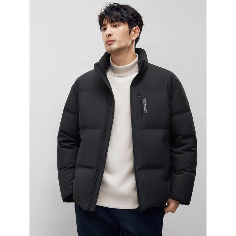 Outdoor Stand Collar Jacket Down Jacket Men's Winter Thickened Short Cotton Coat Export Men's Wear Workwear Bread Cotton-Padded Jacket