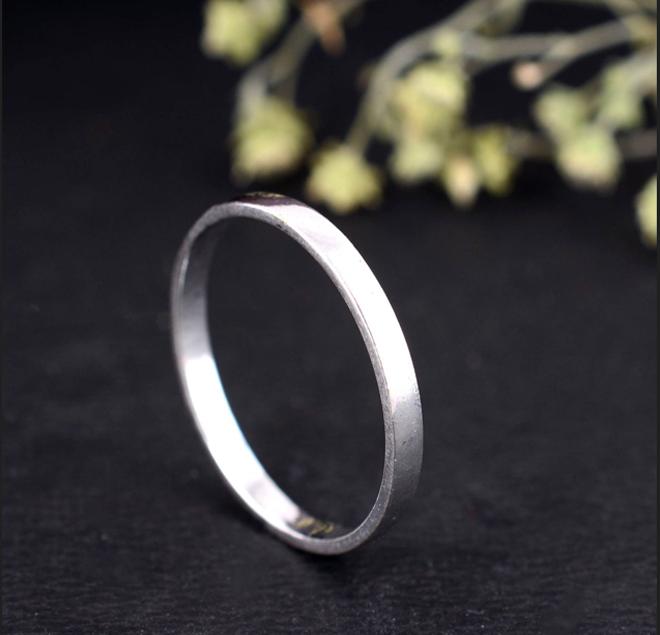 Handmade Silver Arthritis Ring – Adjustable Finger Splint for Joint Support, Relief, and Everyday Comfort