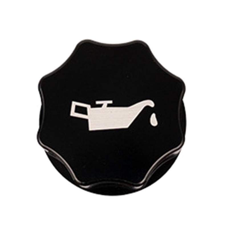 

Универсальные алюминиевые крышки для автомобильного масла, устойчивые к коррозии, крышки для заливной горловины моторного масла, простые в установке, стильные крышки для топливных баков чёрный