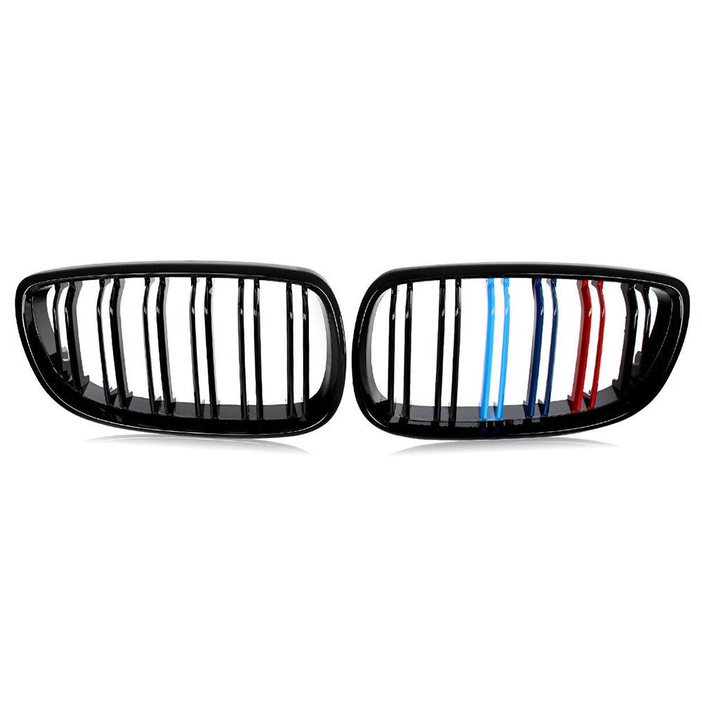 Verbessertes dreifarbiger Doppelstreben-Kühlergrill für BMW 3er E92/E93 (2006-2009)