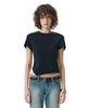 Sekeonmonollogeu W. Oblique Slim Fit Short Sleeve T-Shirt [Black]_Sewts005Black