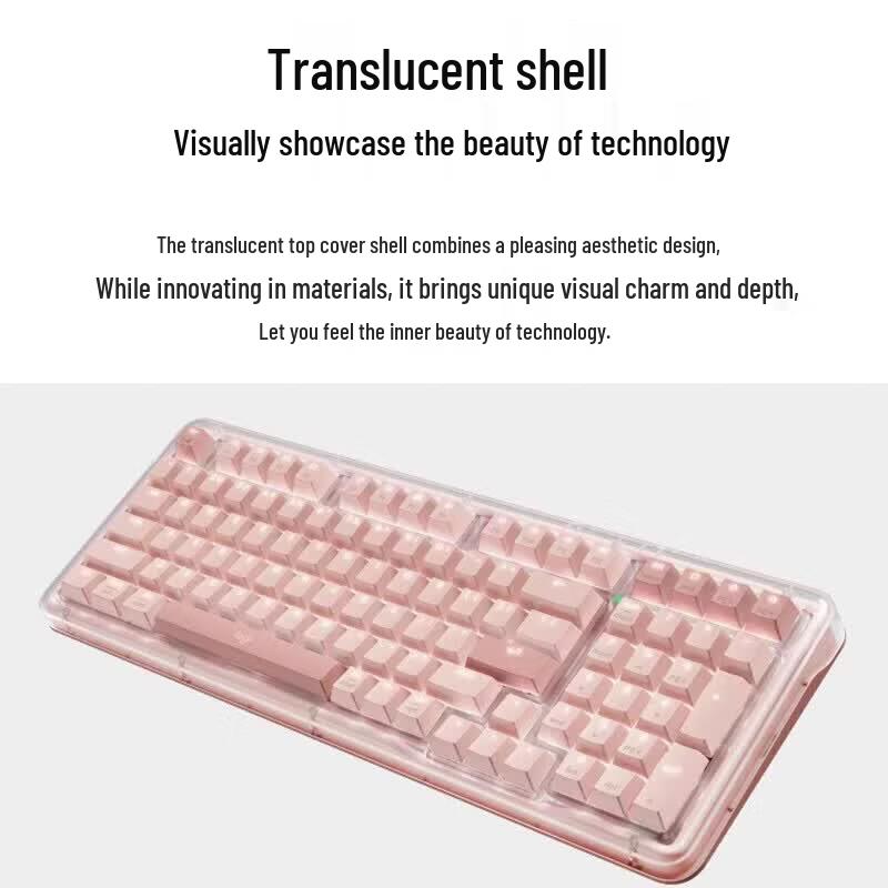 Logitech Amber Series AI Customizable Wireless Mechanical Keyboard