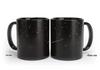 Starry Sky Ceramic Temperature-Sensing Mug: Color-Changing Sea of Stars Design