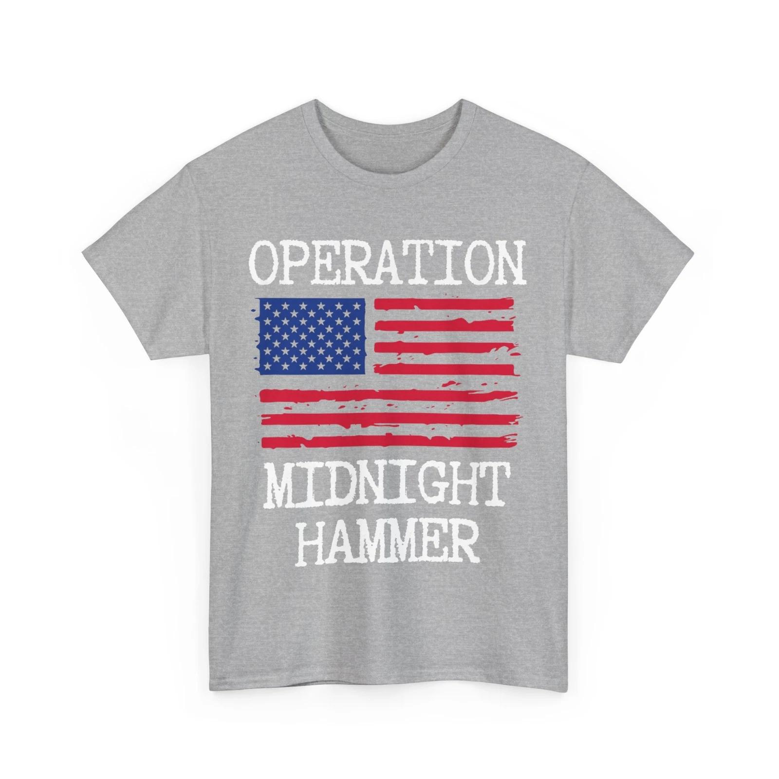 Футболка с американским флагом «Операция „Молот“» 4XL