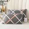 40*60cm Pillow Cases Cartoon Couple Bedroom Anti-Mite Qualified Cover Adults Simple Four Seasons Soft Northern Europe