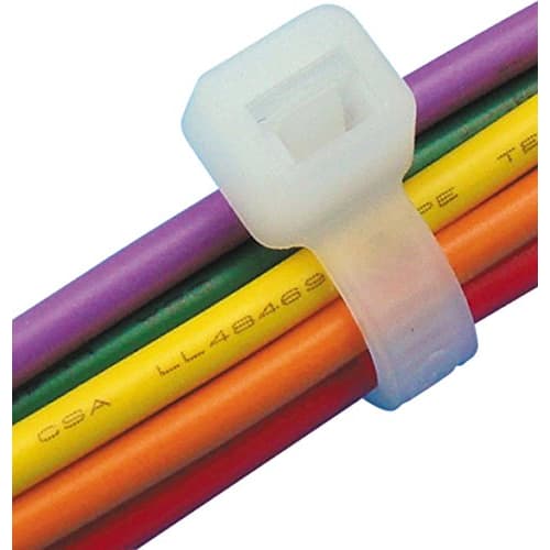 3M Nylon cable ties for indoor use, length 150mm, 100 pieces NB-150MM