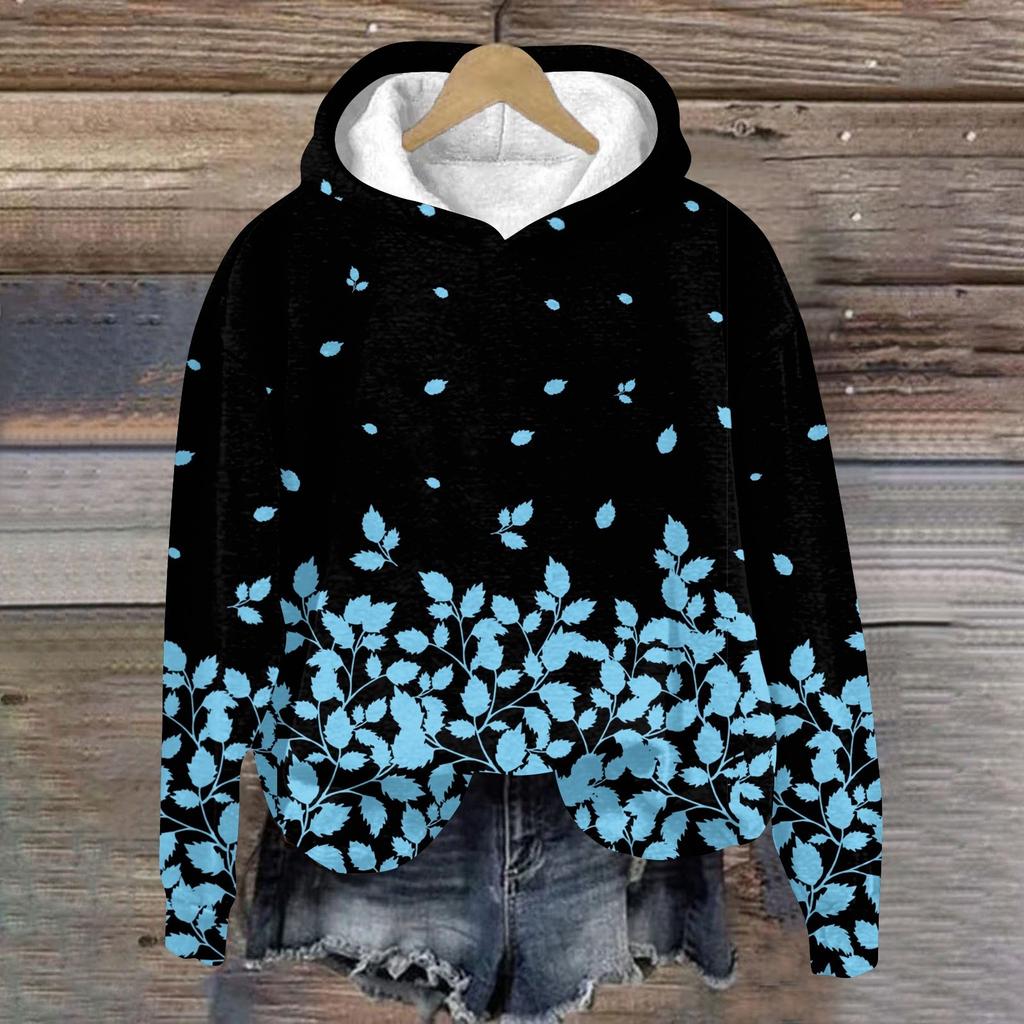 Felpe con cappuccio da donna Felpe Vestiti Ragazza adolescente Maglione casual Pullover Moda Quotidiano Versatile Felpe casual