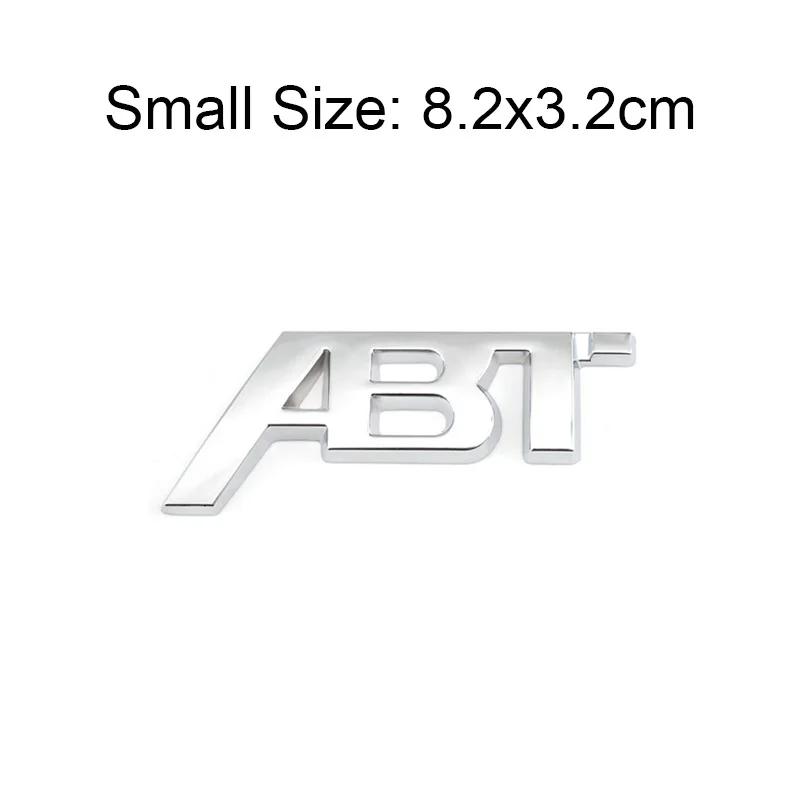 

Car Front Grille Badge Trunk Sticker Side Letters Badge for Volkswagen ABT Sagitar Golf Polo Passat Tiguan Touareg Jetta Lavida