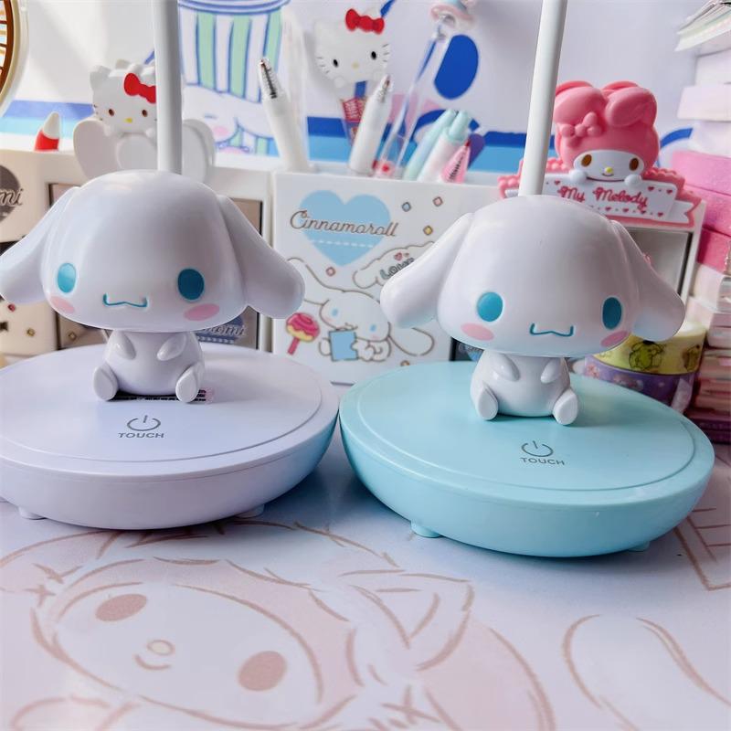 Cinnamoroll & My Melody LED Night Lamp for Study or Bedside - Cute & Eye-Friendly Girls' Light
