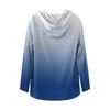 Camicia da Uomo Stampata in Cotone e Lino con Cappuccio a Maniche Lunghe con Cappuccio Primavera ed Estate Casual da Indossare Tutti i Giorni