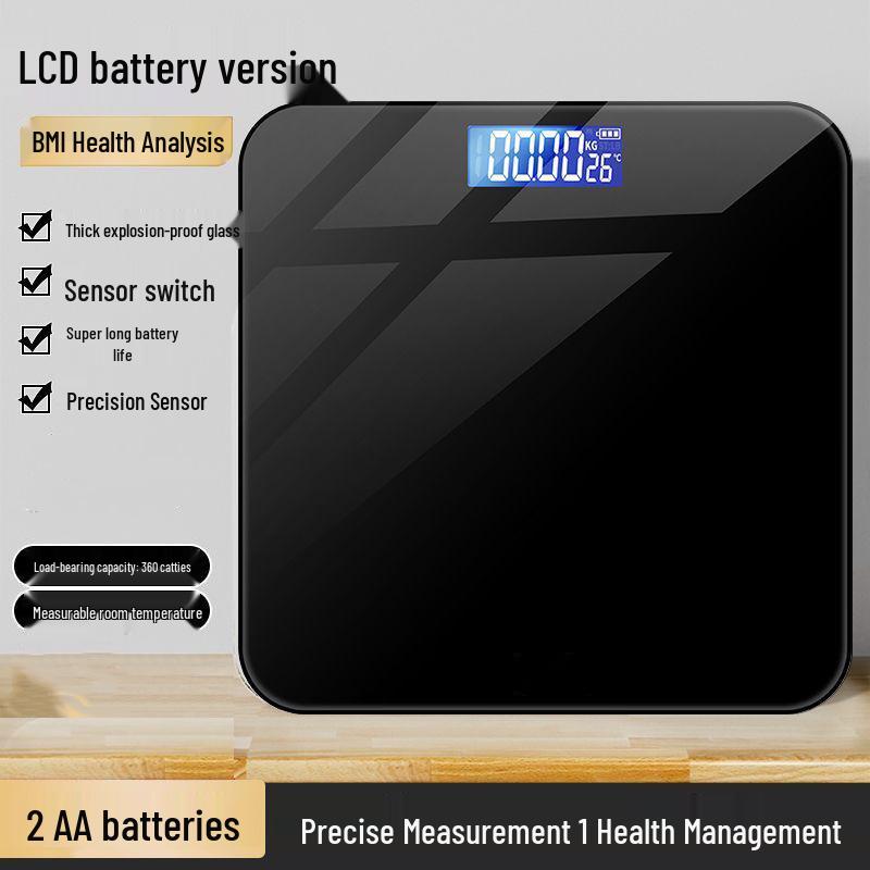 Compact Smart Body Fat Weighing Scale for Adults and Girls