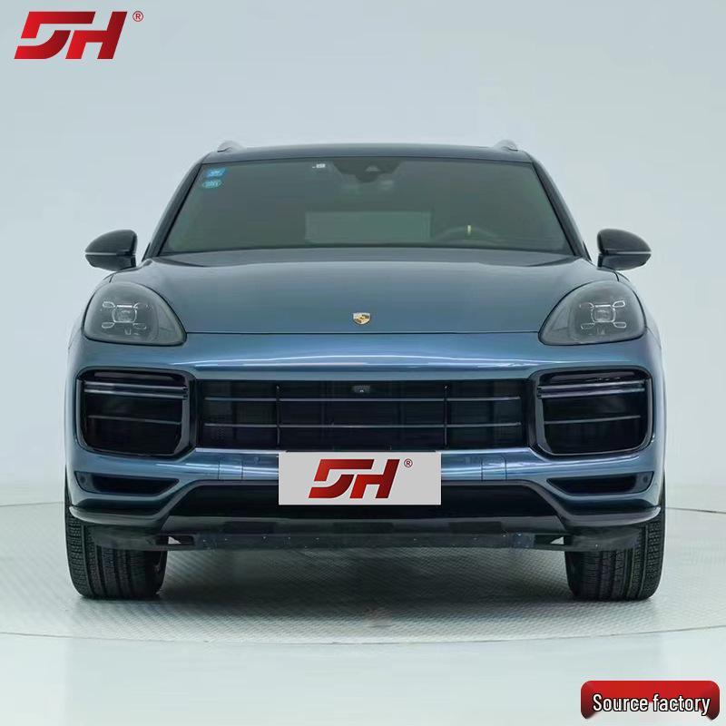Premium Dry Carbon Fiber Front Lip for Porsche Cayenne '18-'23 Turbo GT, Easy Install