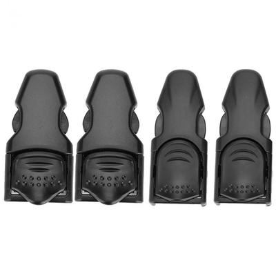 1 Pair Adjustable Diving Foot Flipper Diving Swimming Fins Buckles Quick Release Fin Strap Buckles Snorkeling Accessory