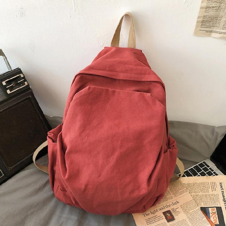 Vintage Canvas Backpack Daypack Convenient and Practical for Work and School