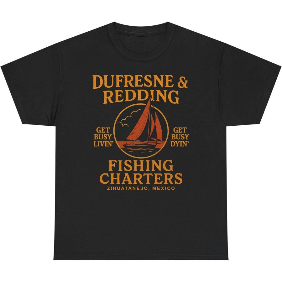 Dufresne & Redding Fishing Charters Zihuatanejo T-Shirt Inspired Vintage Tee S
