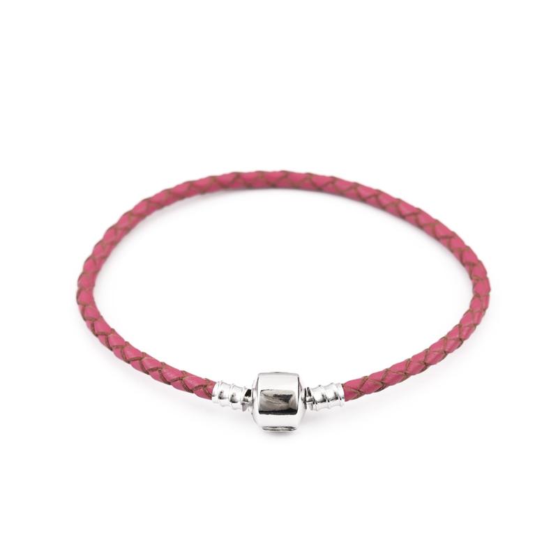 1pc/lot 12 Colors Leather Chain Charm Bracelets Double layer Braided Leathe Bracelet for Handmade DIY Women Girls Jewelry Gift
