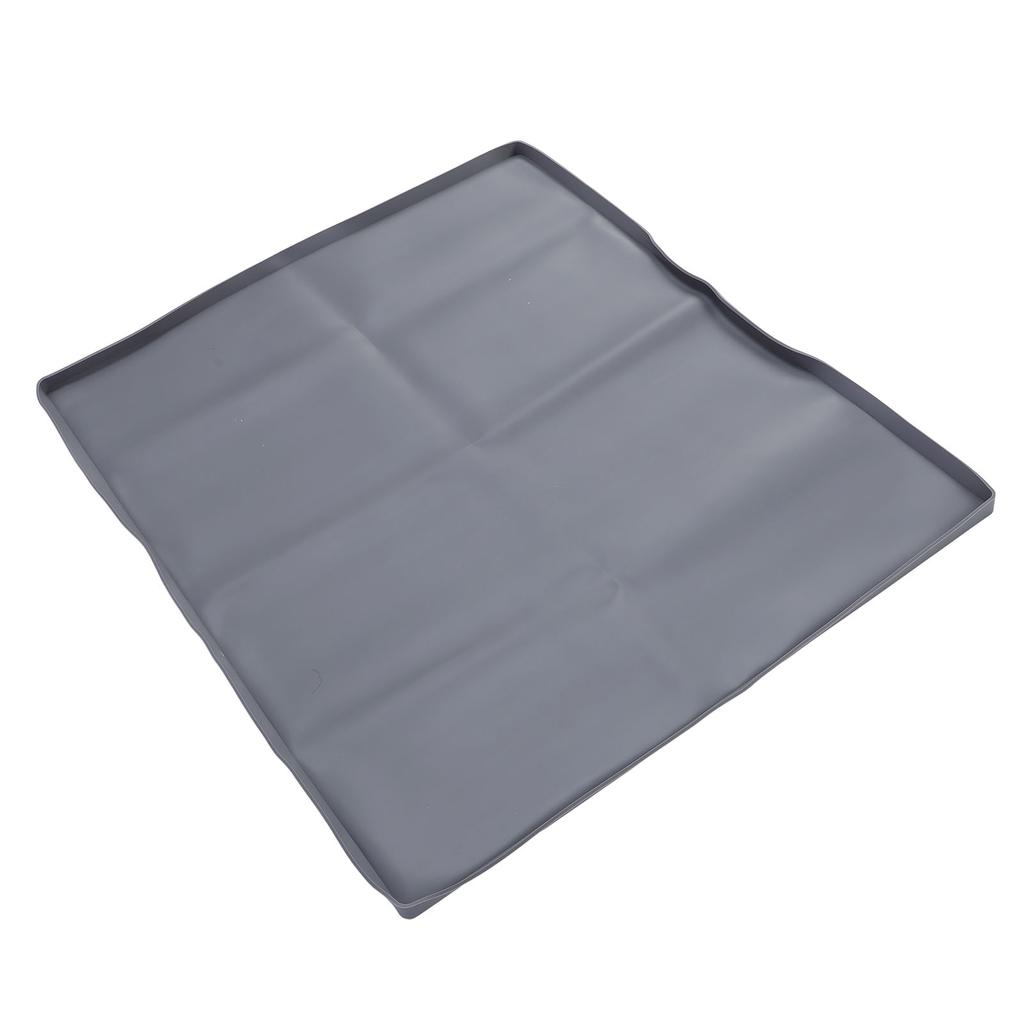 Washer Dryer Top Mat 50x60cm Non Slip Silicone Washing Machine Top Protector Cover for Laundry Room