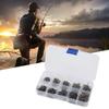 500pcs Fishing Hooks Set Carbon Steel Single   Fishhook Fly Fishing Carp Hooks