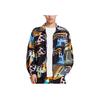 Li Ning Moto Series 22 Spring Summer Trendy Music Festival Letter Print Loose Sports Jacket Men Jacket Multicolor AJDS095-3