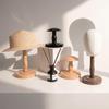 Massivholz Pilzkopf Hutständer & Ausstellungsständer für Geschäft und Perücken-Requisiten