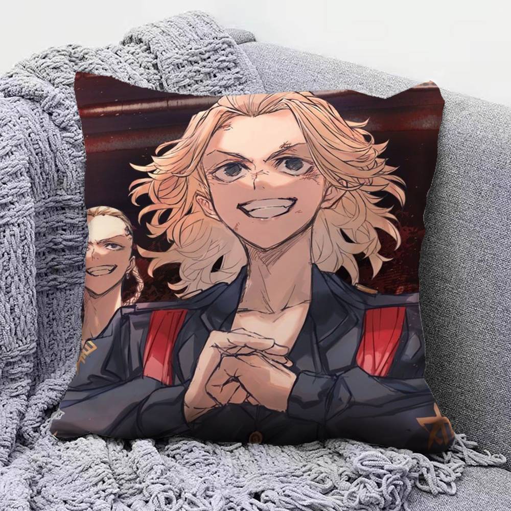 Tokyo Revengers Anime CCool  Home Sofa Cushion Covers and Aecorative Custom Pillow Covers