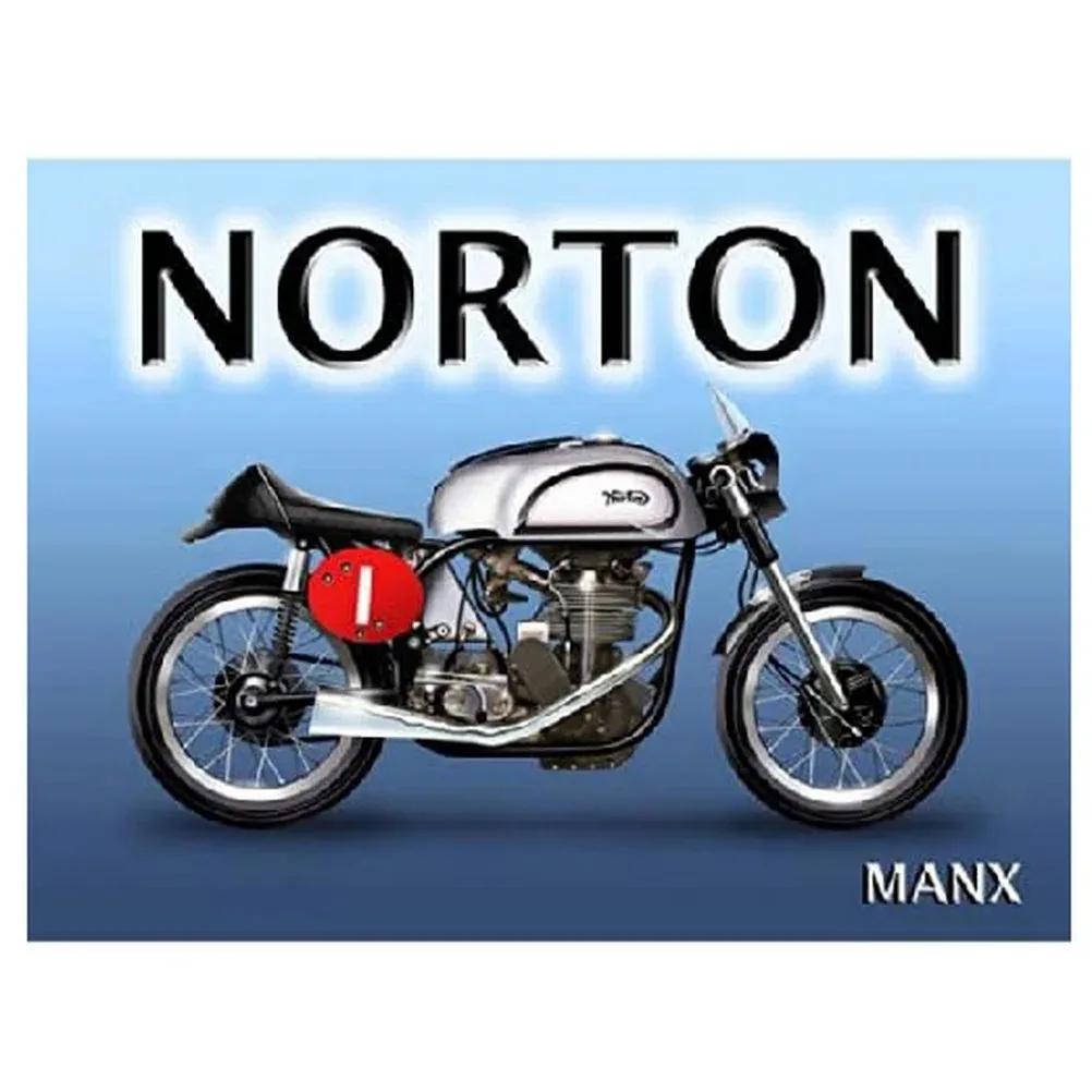 Vintage Motorcycle Metal Tin Signs Decor Wall Art Coffee Bar Vintage Metal Tin Sign Office Home Toilet Signs Wall Decor Pictures