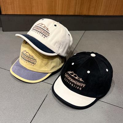 Quick-drying Unisex Retro Baseball Cap with Adjustable Short Brim, Ideal Choice for Gifts