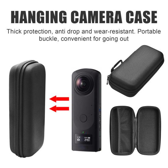 Action Camera Case for RICOH THETA Z1 360 Degrees Camera Portable EVA