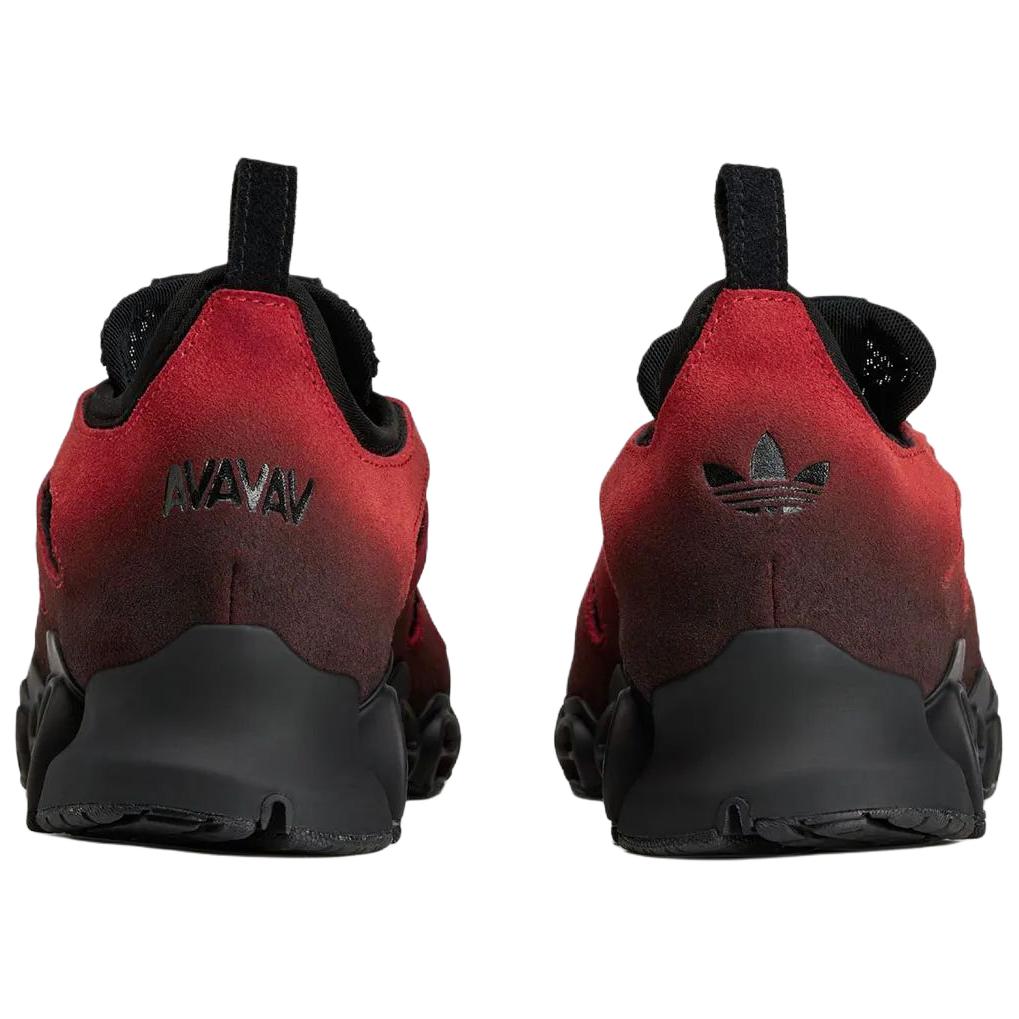 AVAVAV X Adidas  Megaride Core Black Power Red Women Sneakers KH9687