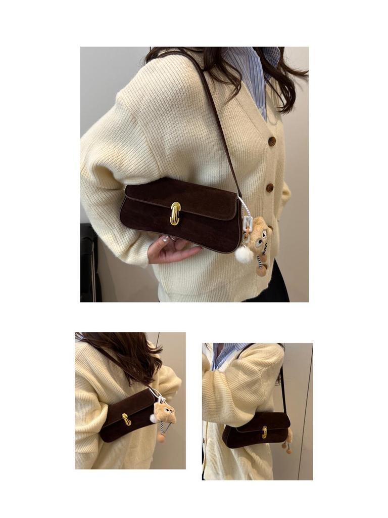French Niche Women's Stylish Baguette Underarm Shoulder Bag - New 2025 Versatile Handbag