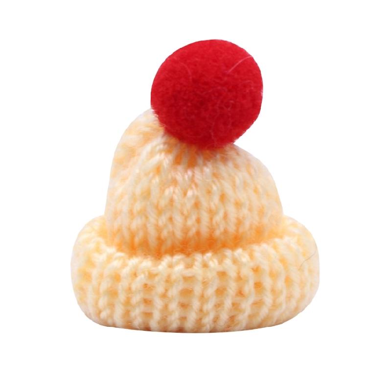 Confezione da 10 Mini Cappelli a Maglia per Artigianato Fai-da-Te Bambina Bambino