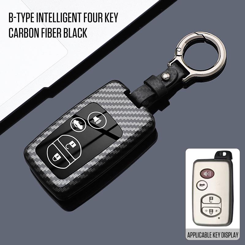 Premium Key Cover for Toyota Land Cruiser, Prado, Prius