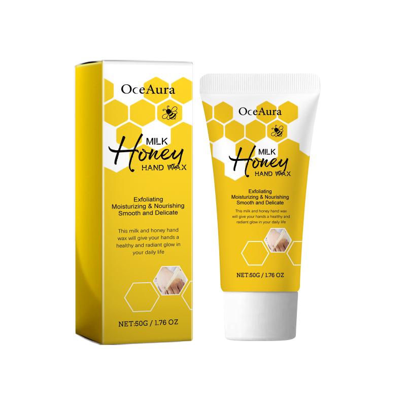 Oceaura Маски для рук с молоком и медом Успокаивающие Увлажняющие Отшелушивающие Питательные для белой кожи Увлажняющий гель one size