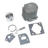 Cylinder piston kit compatible with For DH165ST DH185ST DH232 DH235 HT232 HT235 hedge trimmers metal replacement