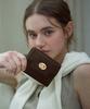 Valluat Pozy Card Wallet_Dark Brown