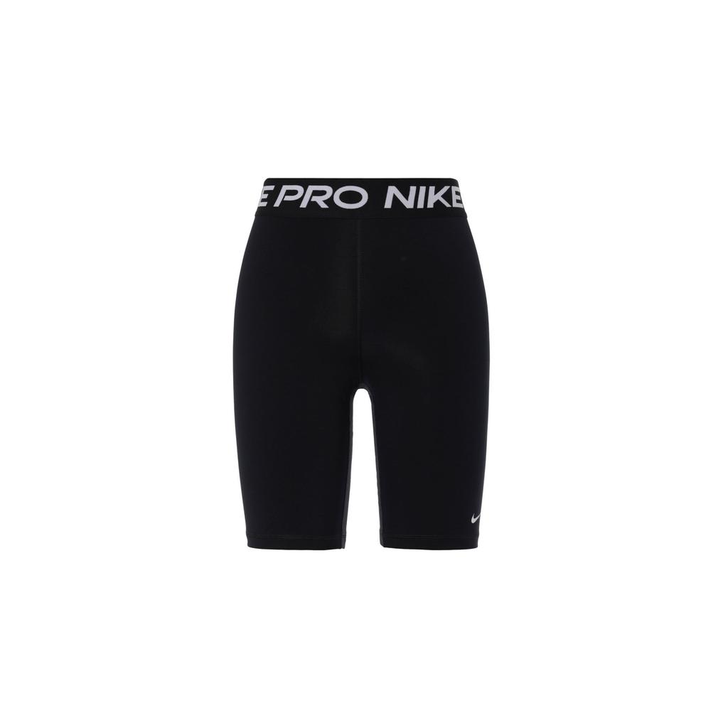 Nike SS22 Logo Print Training Fitness Shorts Women Bottoms Black CZ9841-010