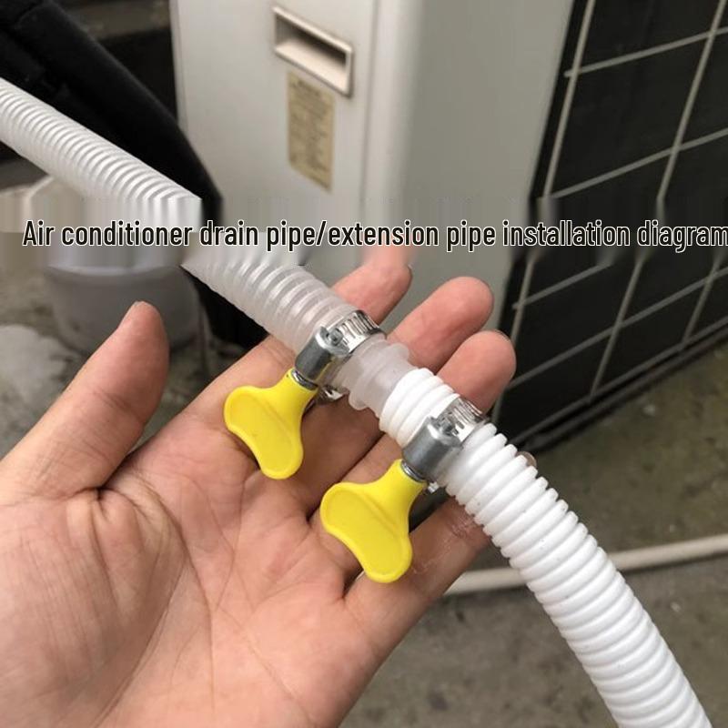 Uniwersalny wąż przedłużający rurę spustową i wlotową do klimatyzatorów i pralek