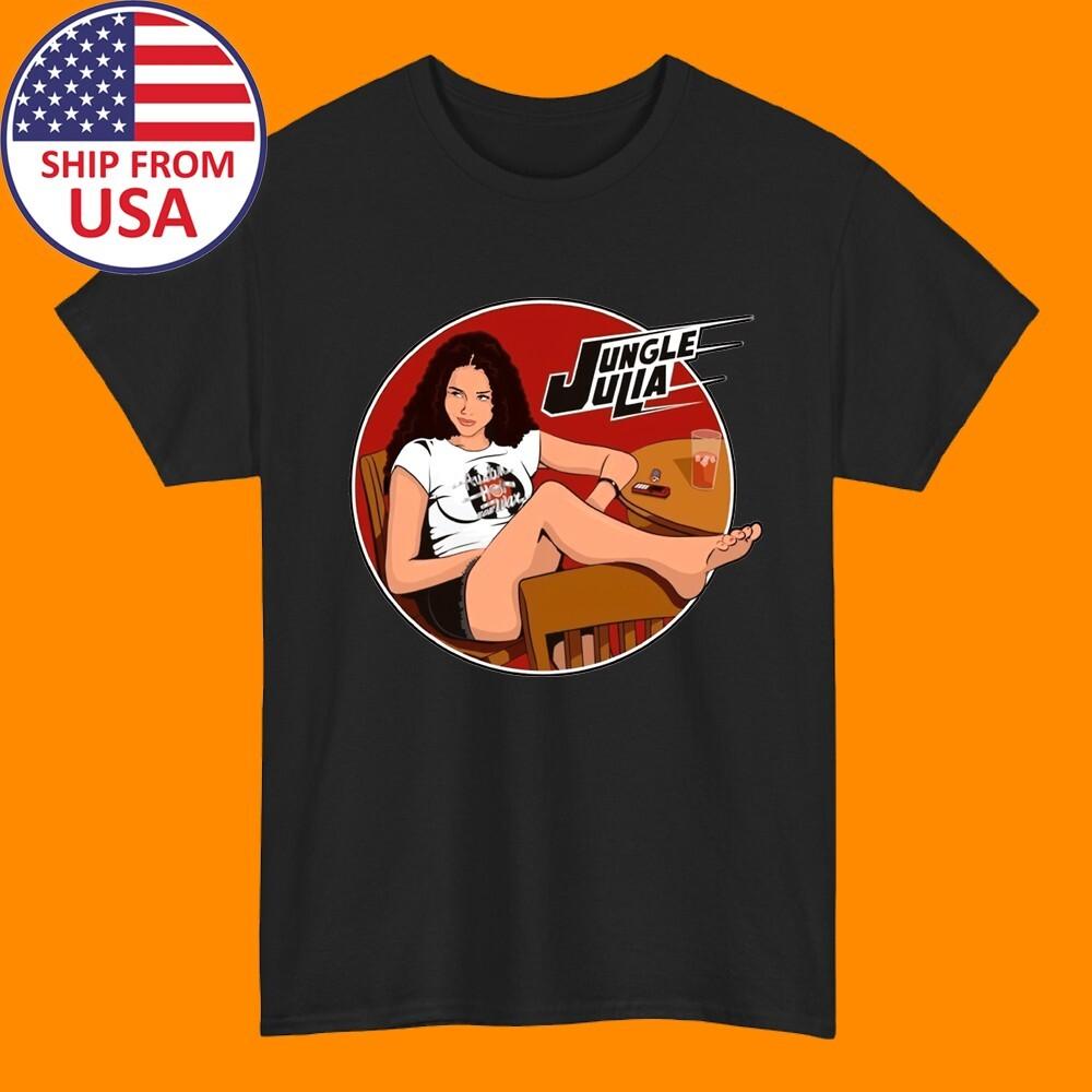 Jungle Julia Men#039;s Black Size S to 5XL Unisex T-Shirt XXXXL