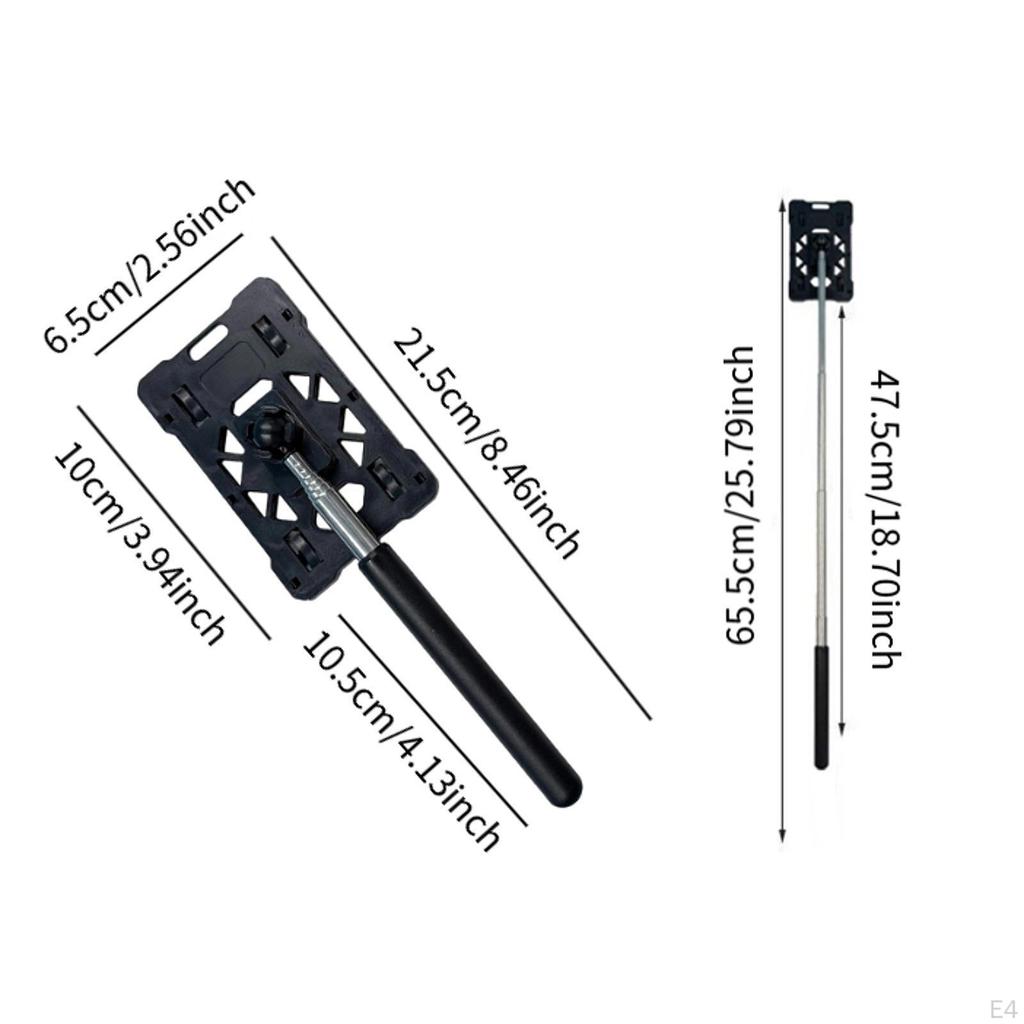 Access Rod for Vehicle Toll Swiping and Cards