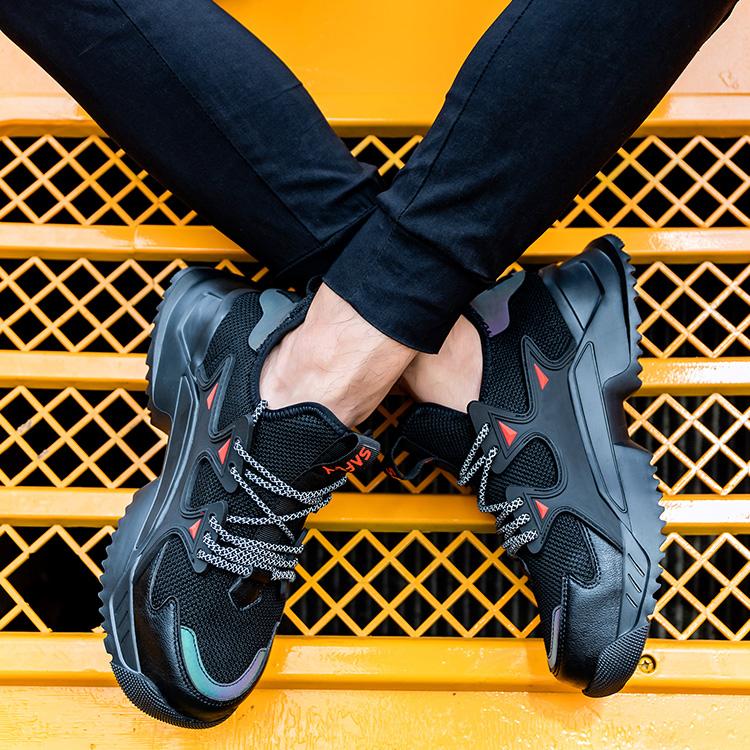 Construction Anti-Smash Anti-Puncture Safety Shoes Working Time Teel Toe Work Boot