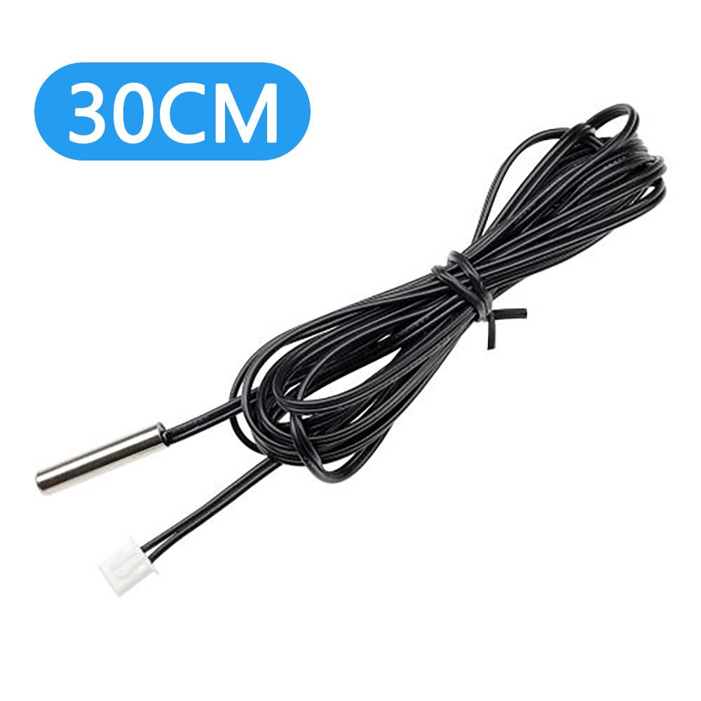 Ntc 10K 1% 3950 Thermistor Temperature Sensor Waterproof Probe Cable For Arduino W1209 W1401 30Cm 50Cm 1M 2M 3M 5M